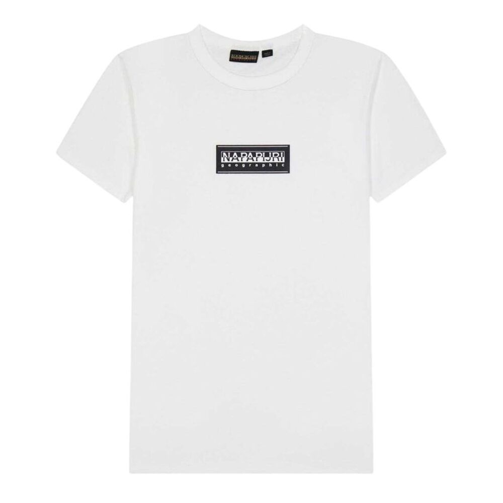 Napapijri Childrens/Kids Crew Neck Regular T-Shirt / White